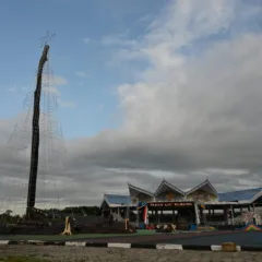 Z30_0452 Landmark ikon Malinau Pro Sehat Pelangi Intimung Malinau Kalimantan Utara