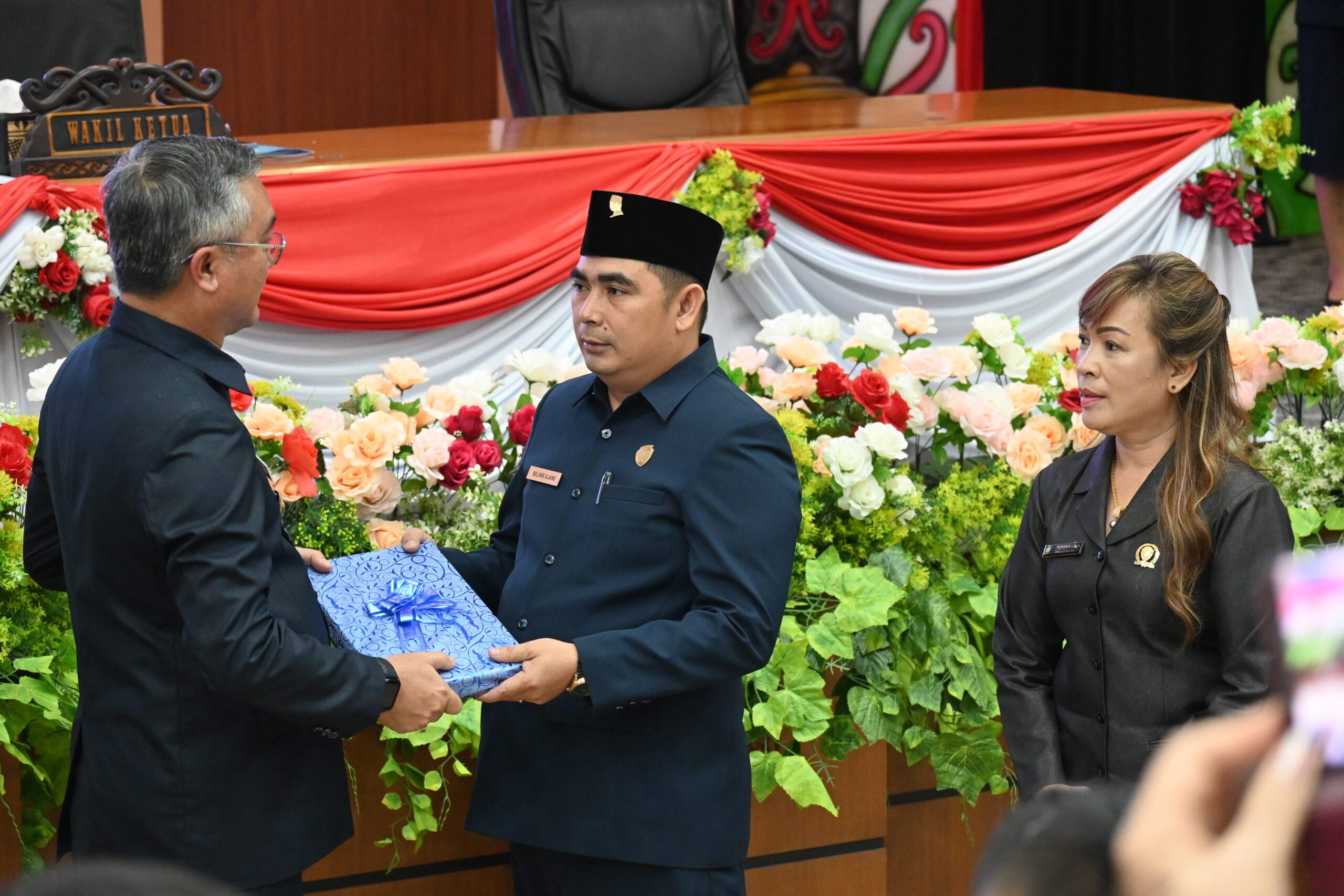 Penyerahan Laporan Pertanggung Jawaban Keuangan Bupati Malinau anggaran 2023