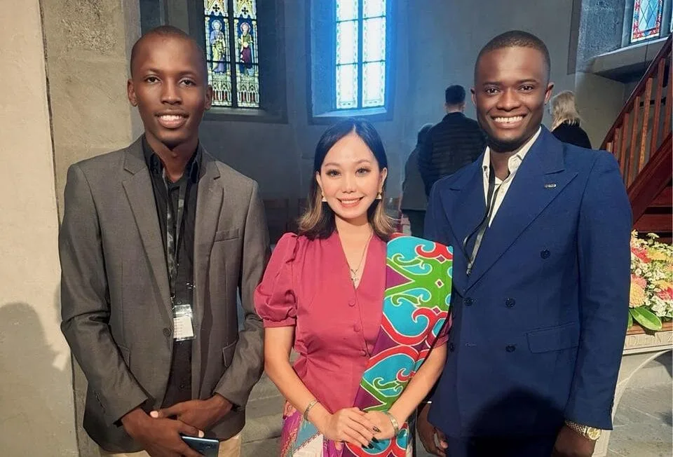 Ines Clarita Pertemuan Ines Clarita Dkk di Swiss bersama 36 Duta Pemuda asal 4 Benua