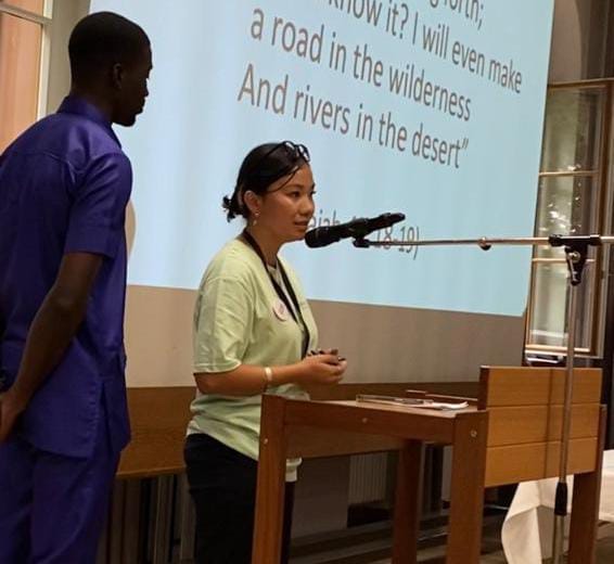 Pertemuan Ines Clarita Dkk di Swiss bersama 36 Duta Pemuda asal 4 Benua