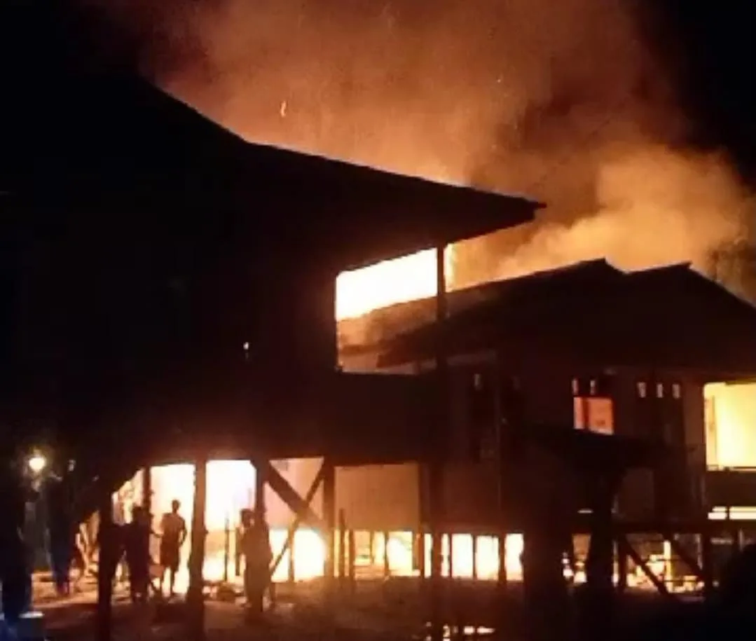 Kebakaran di Malinau Utara Sembuak Warod 22 Agustus 2024 Kebakaran di Malinau Utara Sembuak Warod 22 Agustus 2024