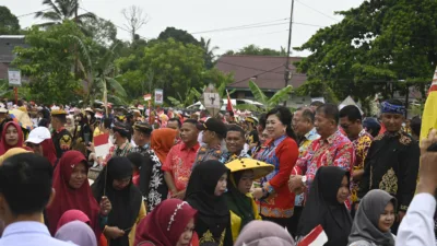 Karnaval Budaya HUT RI Kecamatan Malinau Utara Dimeriahkan 5300 Peserta