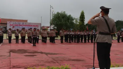 Polres Malinau Gelar Upacara Hari Juang Polri 2024: Pentingnya Semangat Kebangsaan