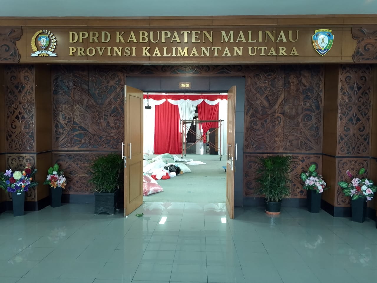 Persiapan pelantikan DPRD Malinau 2024-2029