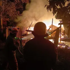 kebakran malinau kebakaran di Malinau Kota