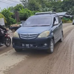 Jalan Pasca Banjir Malinau Kondisi Jalan Pasca Banjir Malinau