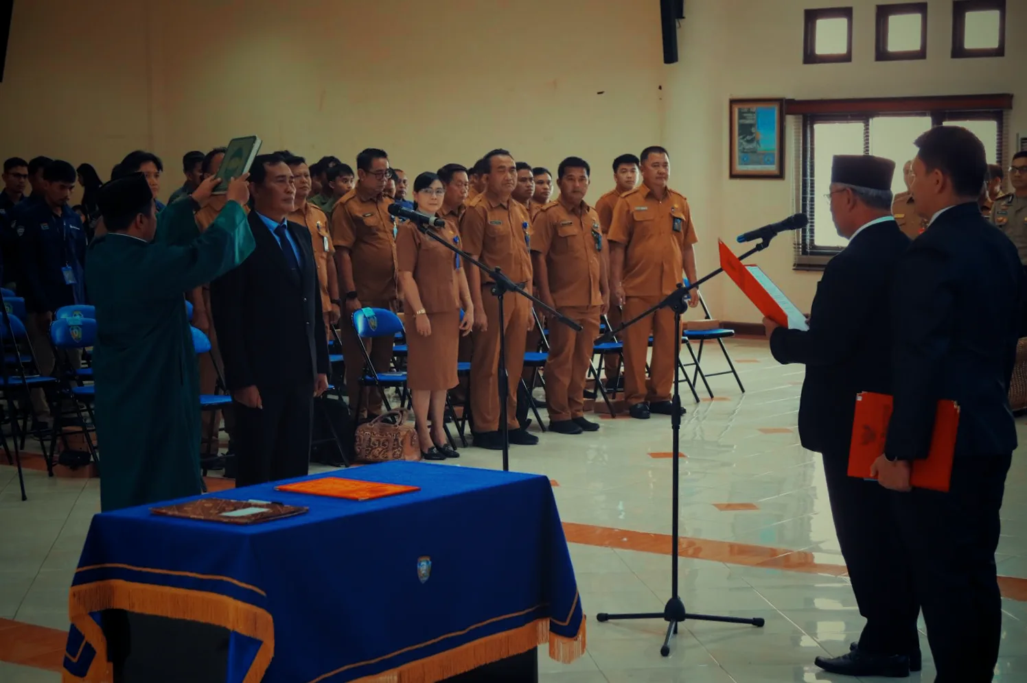 Wakil Bupati Jakaria Melantik Direktur PDAM Malinau 2025