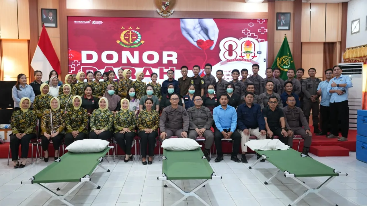 Donor Darah Kejari Malinau