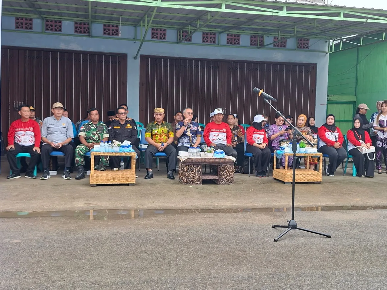 Pembukaan Lomba HUT RI di Malinau Kota oleh Bupati Malinau