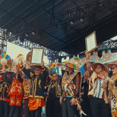 Pembukaan Irau Malinau 2023 Pembukaan Irau Malinau 2023 dengan pencatatan rekor MURI saung terbanyak oleh Pemkab Malinau.