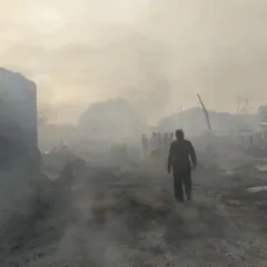 Kebakaran Puluhan Rumah Warga Mansalong Nunukan Kebakaran Puluhan Rumah Warga Mansalong Nunukan pada Minggu Subuh, 14 September 2025