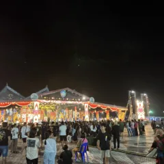 Jadwal Irau Malinau Malam hari di PLB Suasana panggung irau malinau ke-11, tahun 2025, Sumber MalinauTerkini.com