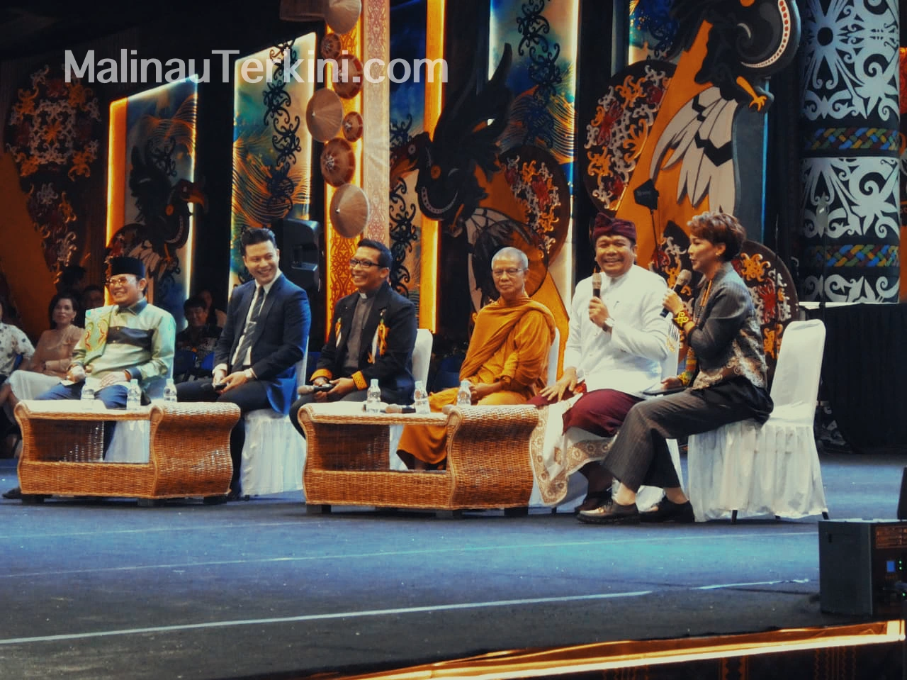 Tokoh lima agama di Malinau berdiri bersama membawa pesan damai dan toleransi antarumat beragama.