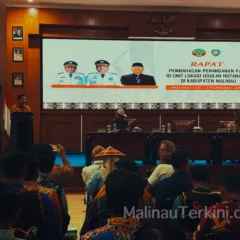 Sekda di Pembahasan Validasi 10 Hutan Adat Malinau ekda Malinau Ernes Silvanus menghadiri pembahasan validasi 10 hutan adat bersama Satgas KLHK