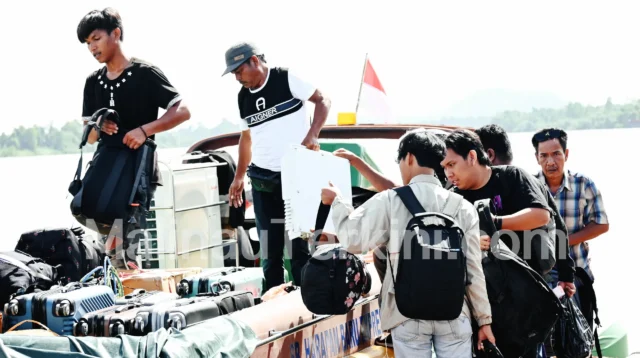 Aktivitas transportasi dan ketenagakerjaan Malinau