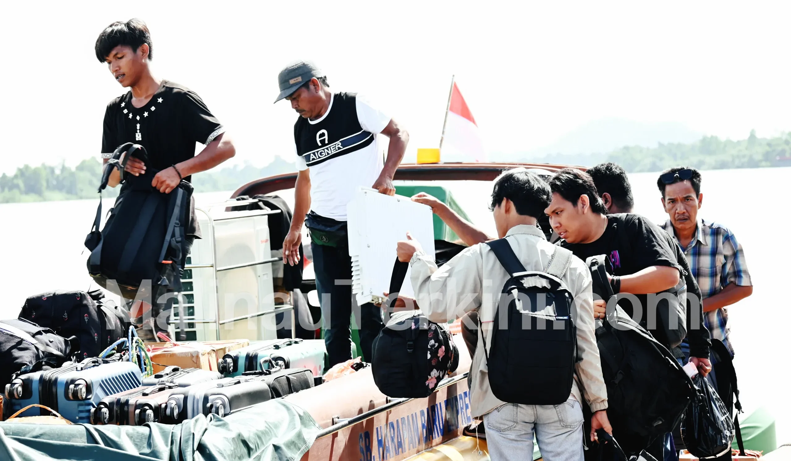 Aktivitas transportasi dan ketenagakerjaan Malinau