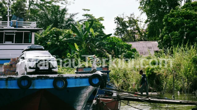 Aktivitas ekonomi di Pelabuhan Malinau Kalimantan Utara. SOA Sungai Malinau 2026 juga diperuntukkan untuk sungai udara dan darat, melalui Subsidi Angkutan Malinau