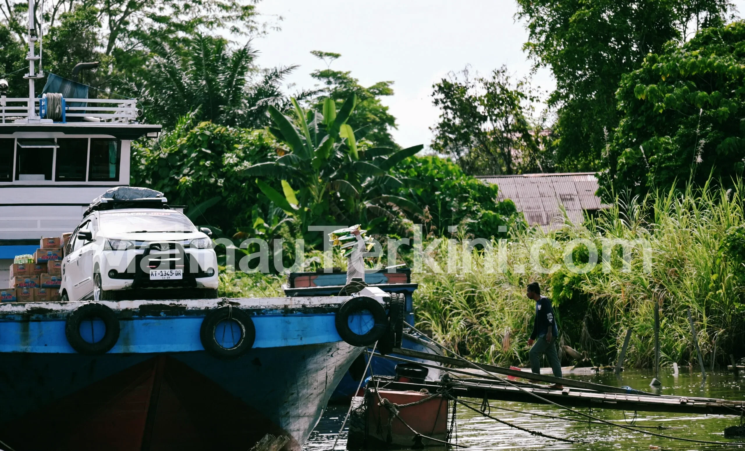 Aktivitas ekonomi di Pelabuhan Malinau Kalimantan Utara. SOA Sungai Malinau 2026 juga diperuntukkan untuk sungai udara dan darat, melalui Subsidi Angkutan Malinau