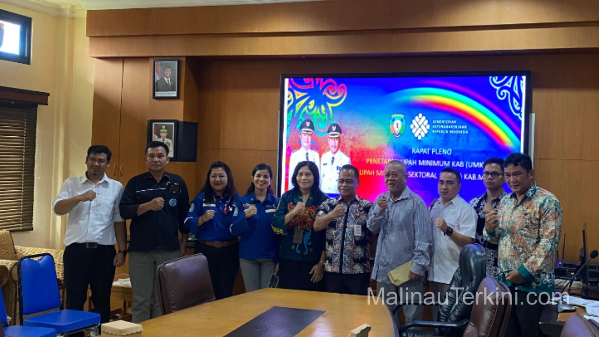 Rapat Dewan Pengupahan Malinau membahas penetapan UMK Malinau 2026