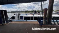 Kondisi terkini dermaga keberangkatan speedboat di Pelabuhan Malinau. Sumber: malinauterkini.com