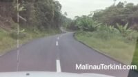 menuju Desa Wisata Setulang Malinau Jalan aspal hotmix mulus menuju Desa Wisata Setulang Malinau.