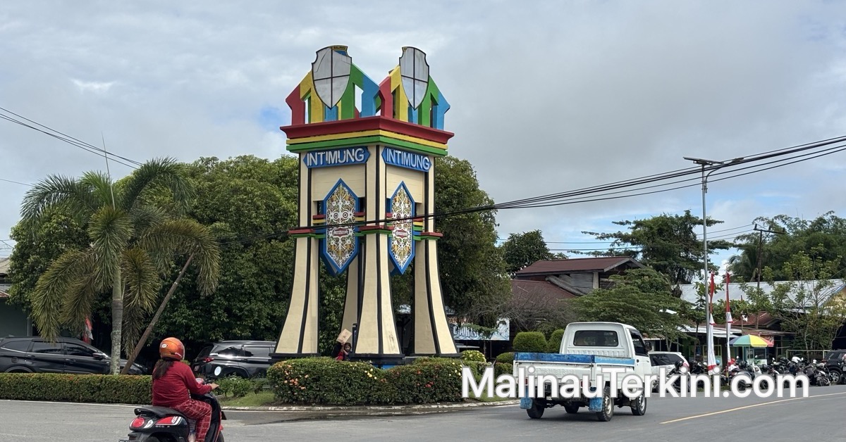 Tugu Gerdema, ikon Malinau, lambang gerakan desa membangun, sebuah slogan monumental kabupaten malinau dari generasi ke generasi