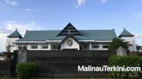 edung DPRD Kabupaten Malinau dan kompleks perkantoran Pemkab Malinau di Kalimantan Utara.