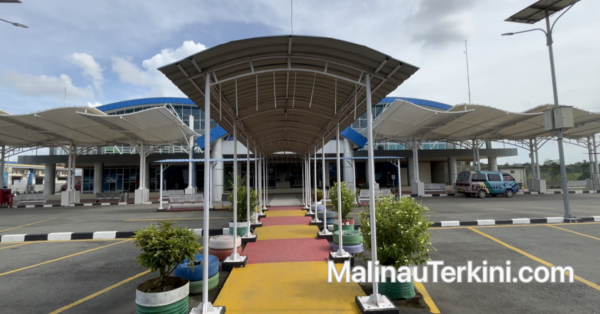 Terminal Bandara Malinau Kota, Malinau Kalimantan Utara, Foto oleh Sup MalinauTerkini