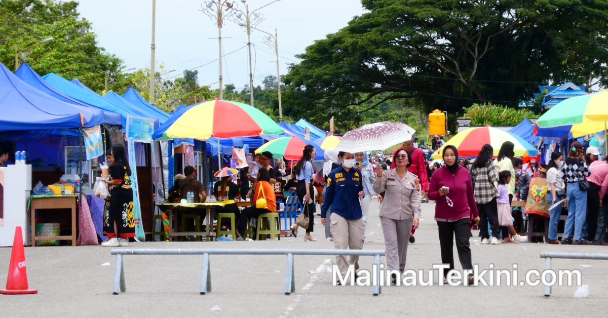 aktivitas dan pekerjaan masyarakat di pusat pemerintahan malinau