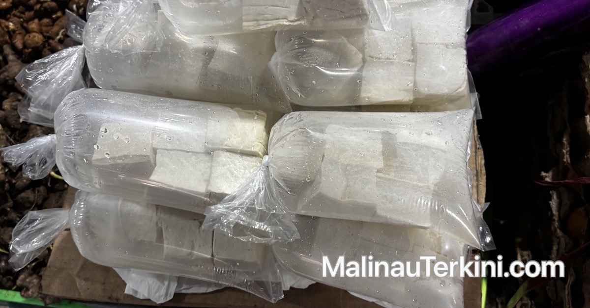 Ragam bahan makanan di Pasar Induk Malinau