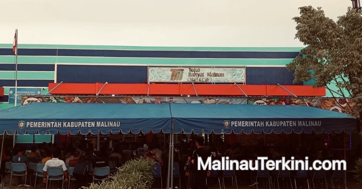 Gedung unit usaha baru Perumda Intimung di depan Toko Rakyat Malinau.