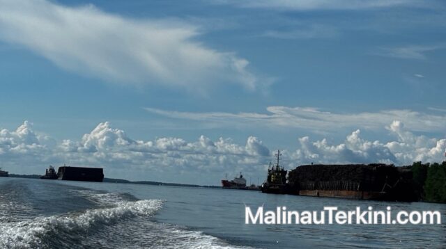 Aktivitas di Perairan Kalimantan Utara padat dengan kesibukan ekonomi