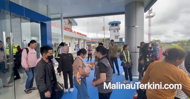 Pemberangkatan perdana SOA Malinau 2026 melalui subsidi penerbangan di Bandara Malinau Kota