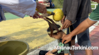 Prosesi Mandi Salamat Berebu Pagun Safar Malinau