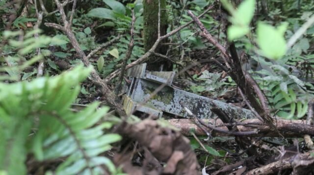 Bahan Jembatan rangka baja di Rimba Malinau