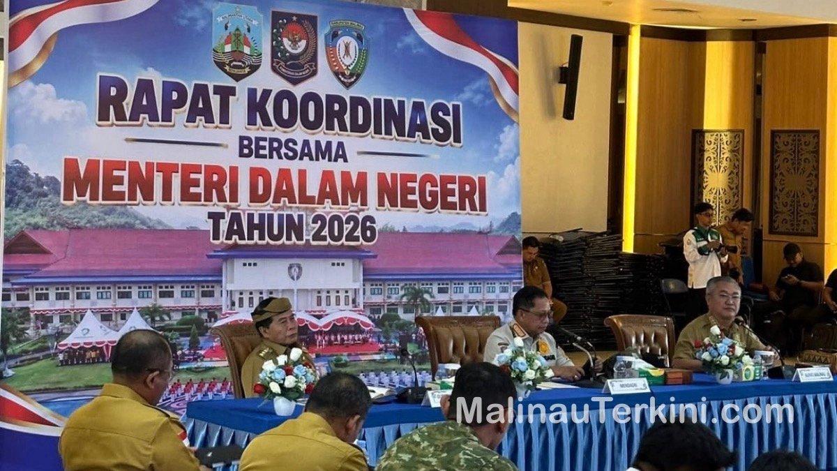 Rakoor Jalan Perbatasan Kaltara bersama Mendagri di Malinau, Kaltara