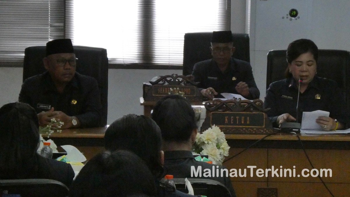 Sidang paripurna DPRD Kabupaten Malinau membahas rancangan APBD tahun anggaran 2027 sebesar Rp 1,724 triliun
